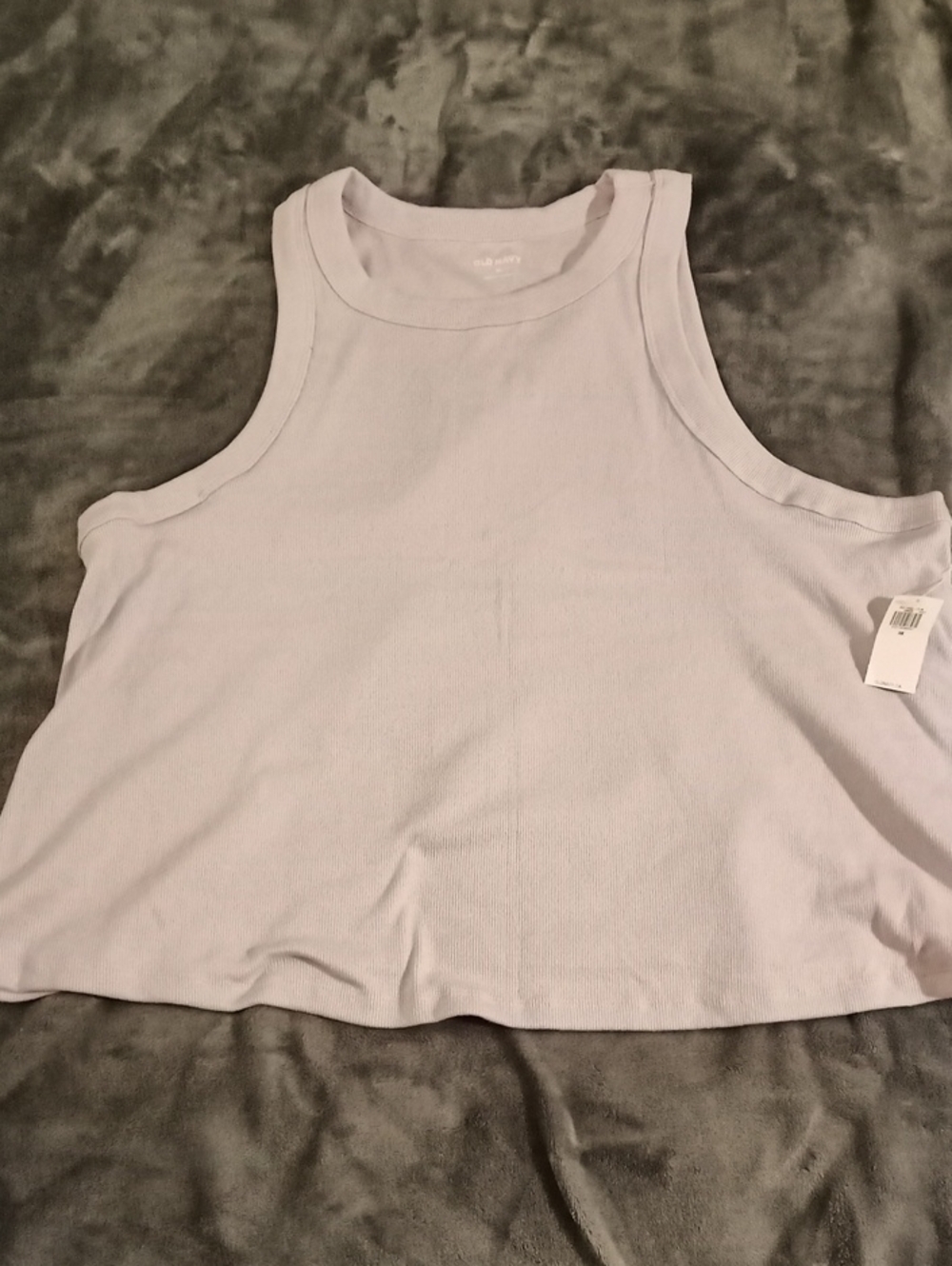 Old Navy Pale Lavender Ribbed Tank Top